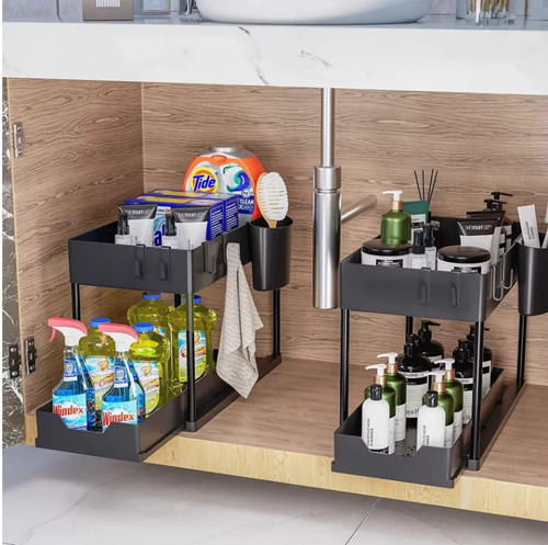 Tier under sink storage - tier,
