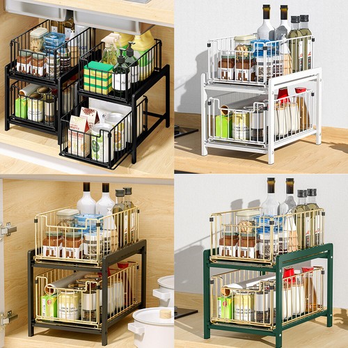 2tier kitchen under rack sink - kitchen,