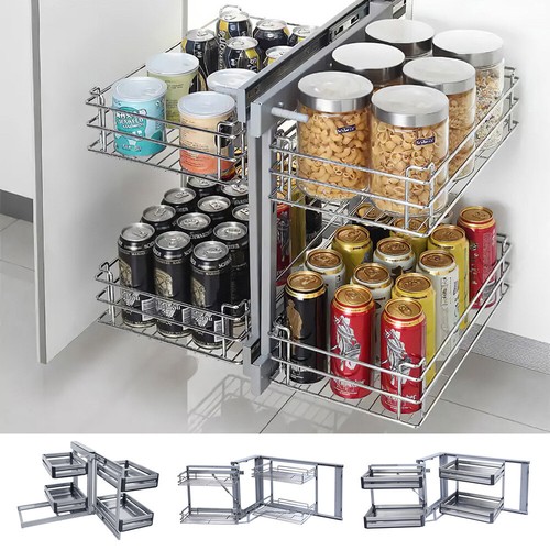 Blind corner cabinet pull - corner,