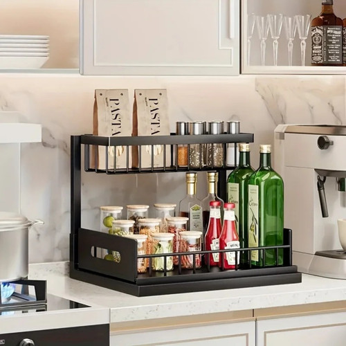 2tier shelves under sink - shelves,
