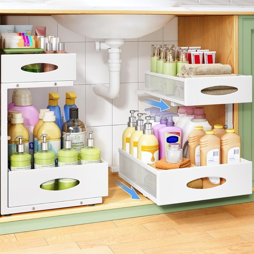 Under sink storage tier - under,
