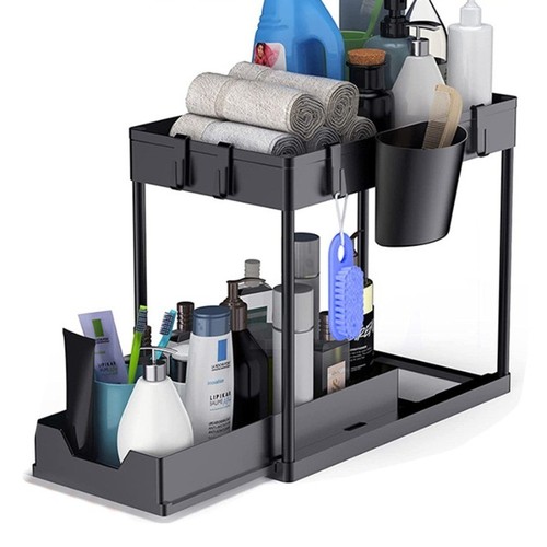 Under sink organizer tier - sink,