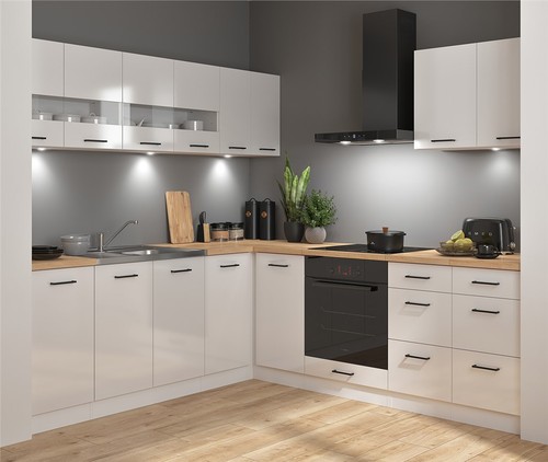 Corner kitchen set units - kitchen, 11